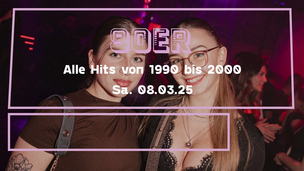 90er Party | Alle Hits von 1990 bis 2000